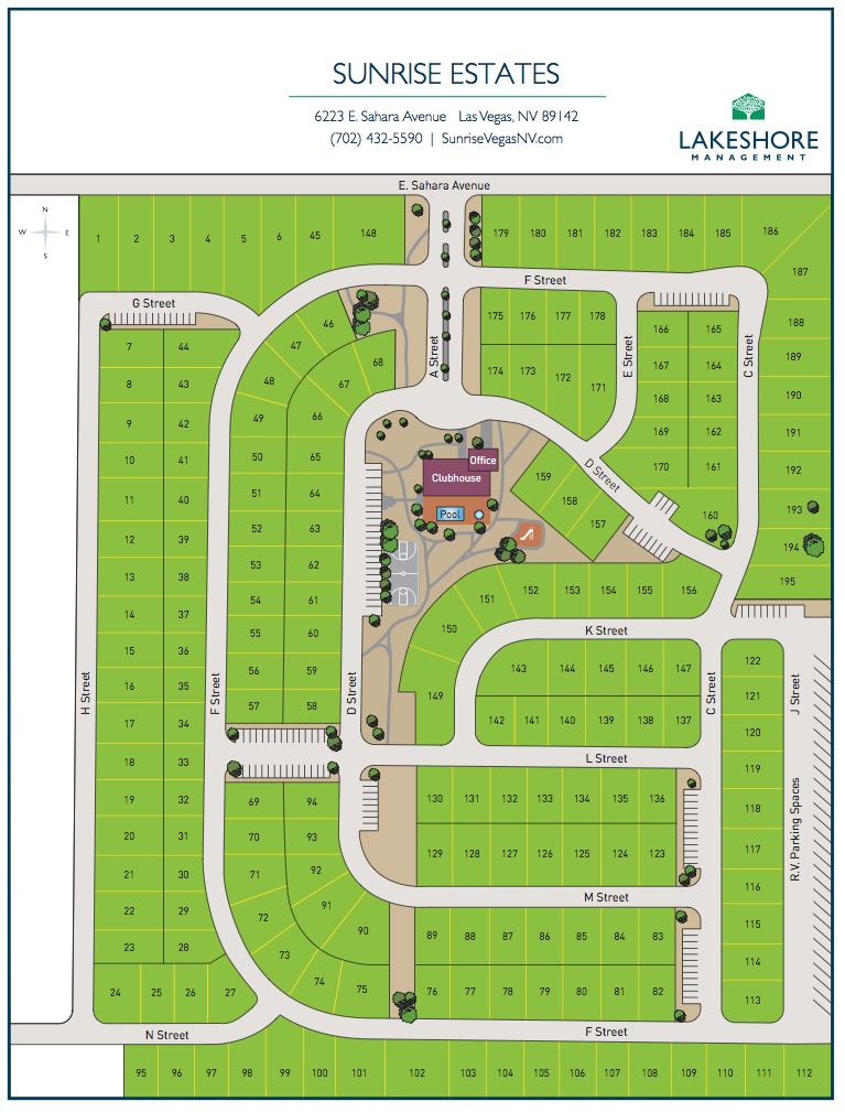 Sunrise Estates Site Plan